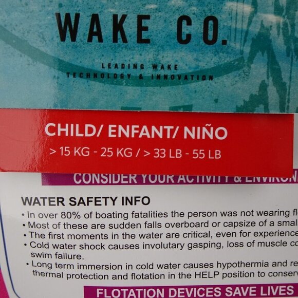 Hyperlite Child Life Vest Jacket Girls USCG Approved (33-55 lbs) - Picture 10 of 12